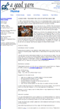 Mobile Screenshot of agoodyarn.com